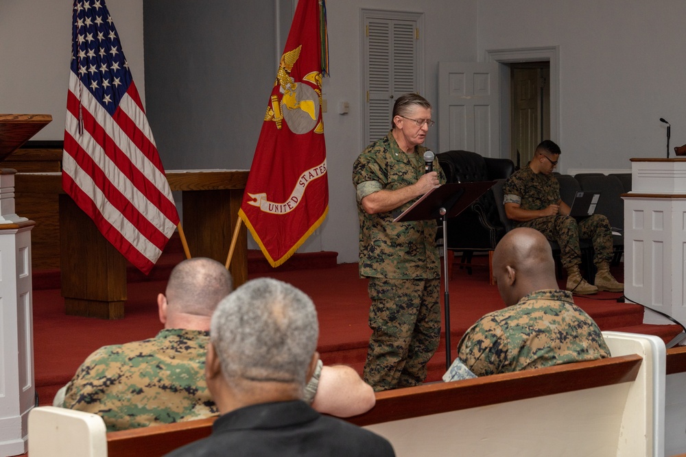 MCAS Cherry Point Chapel Holds 9/11 Memorial Service