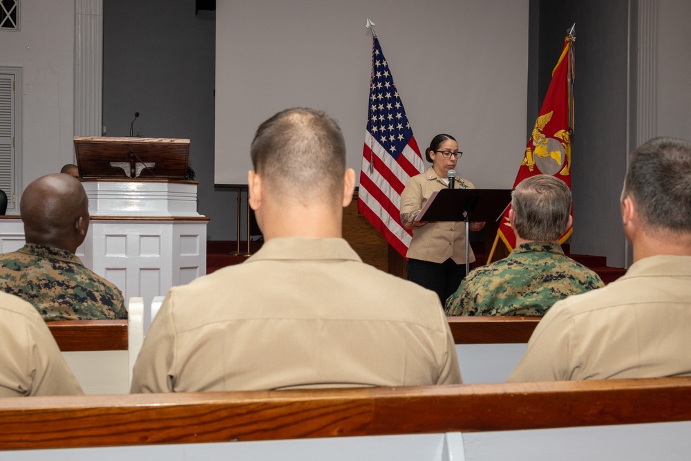 MCAS Cherry Point Chapel Holds 9/11 Memorial Service