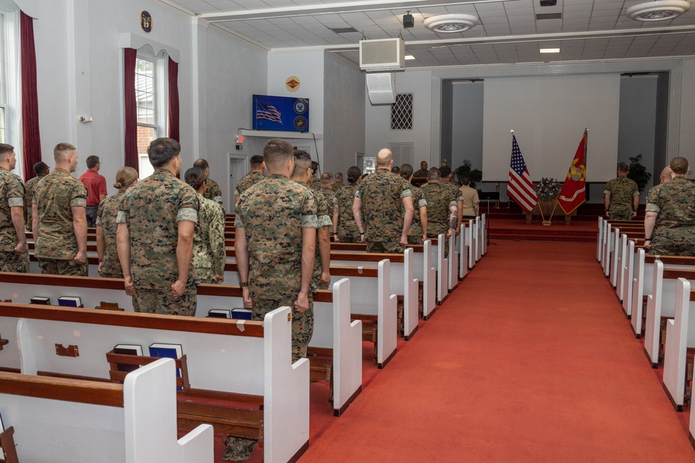 MCAS Cherry Point Chapel Holds 9/11 Memorial Service