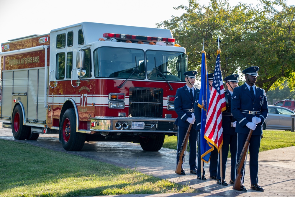 Whiteman AFB 9/11 Wreath Laying Ceremony