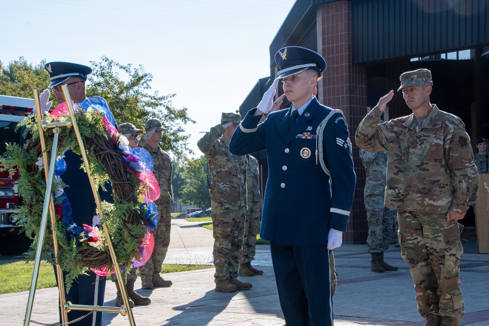 Whiteman AFB 9/11 Wreath Laying Ceremony