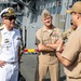 Argentine Delegates Welcomed Aboard USS Boxer