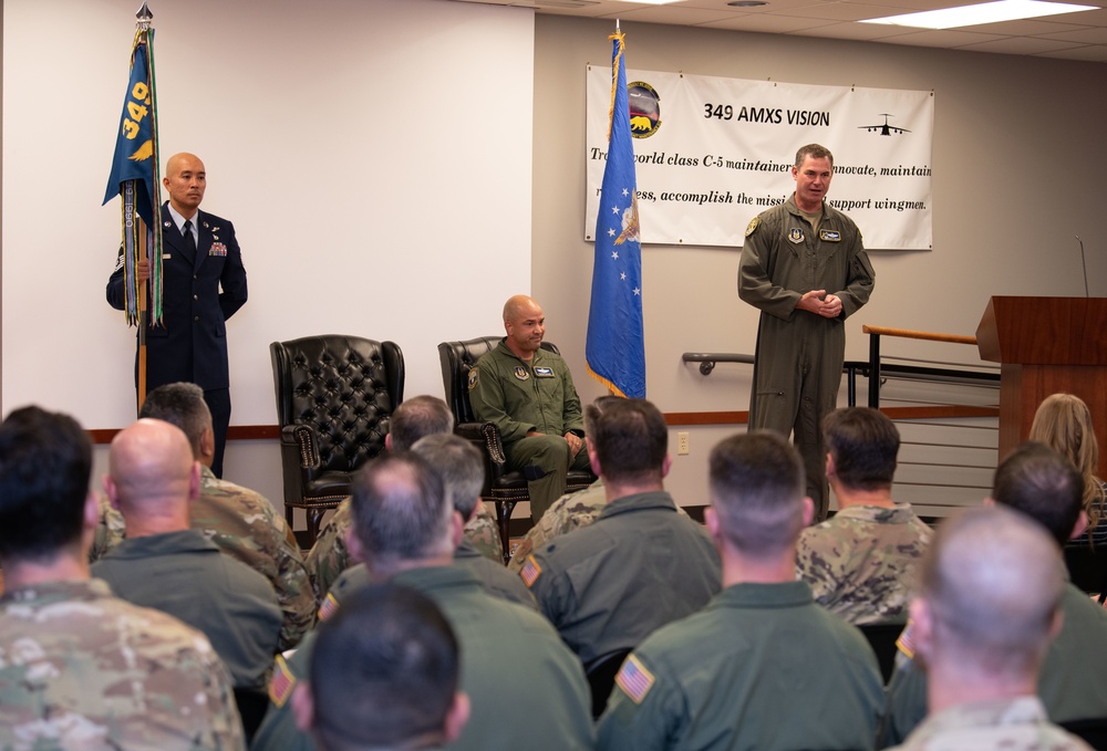 312th Airlift Squadron Assumption of Command