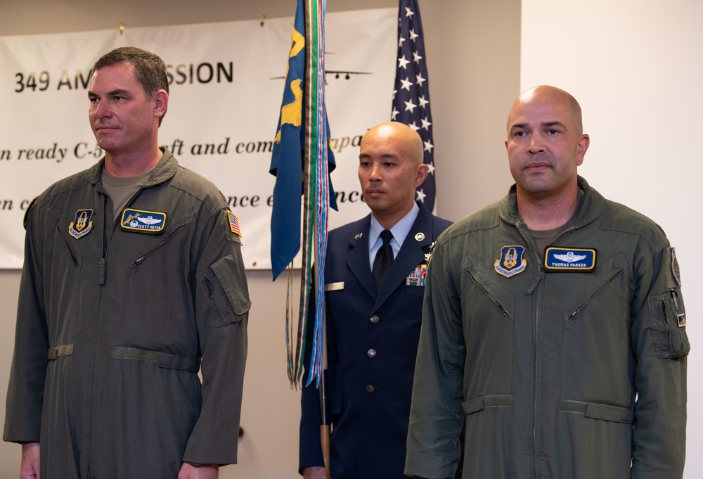 312th Airlift Squadron Assumption of Command