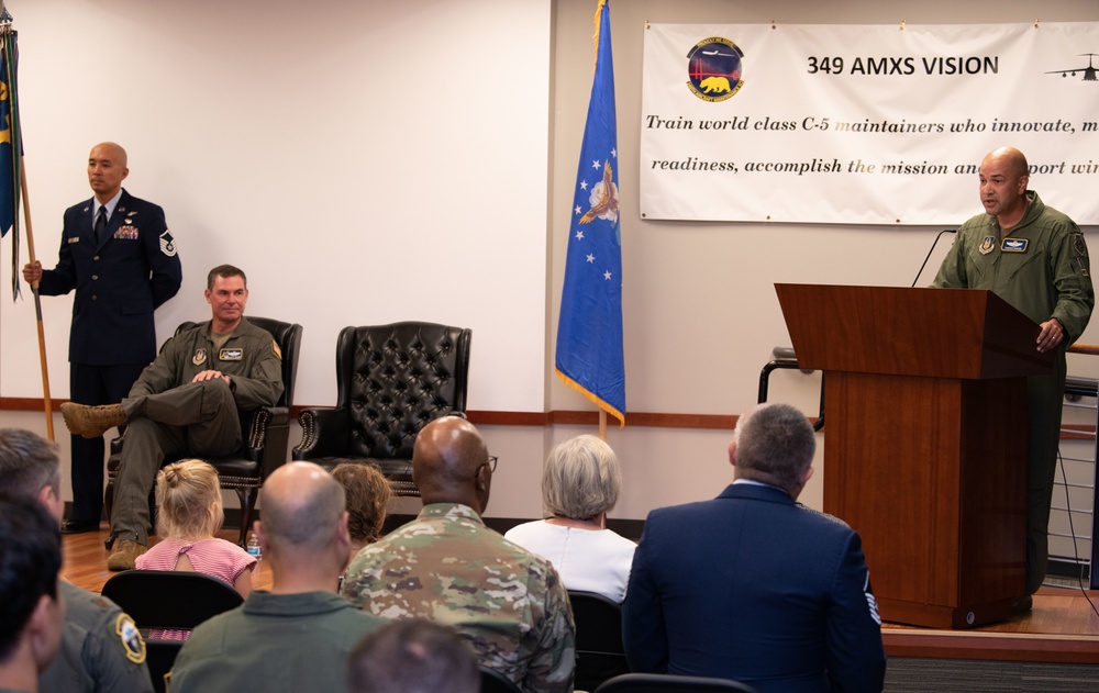 312th Airlift Squadron Assumption of Command