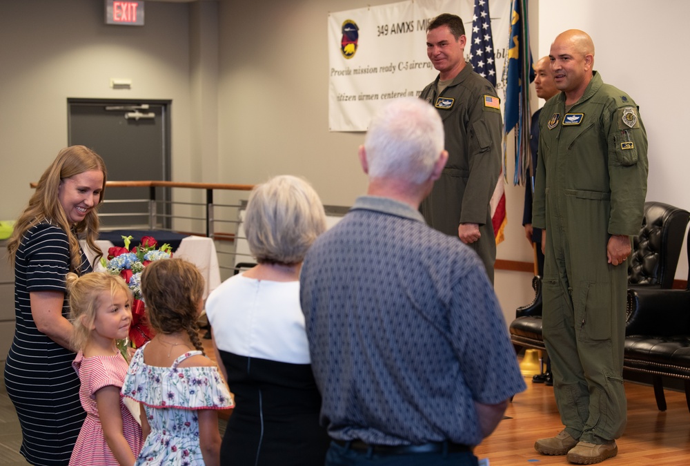 312th Airlift Squadron Assumption of Command