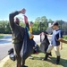 USS Carter Hall Cleans Park During Maryland Fleet Week and Flyover