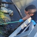 USS Carter Hall Cleans Park During Maryland Fleet Week and Flyover