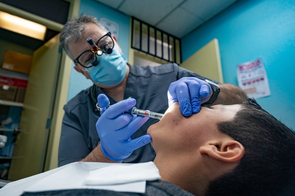 U.S. Army and Airforce Dentist Provide Crucial Dental Care During HEART 22