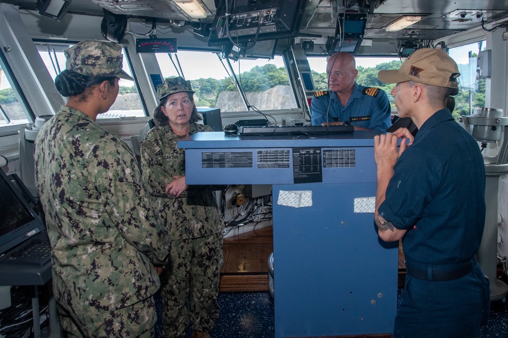 USS Ronald Reagan (CVN 76) hosts United Nations Security Council Resolutions Enforcement Coordination Cell