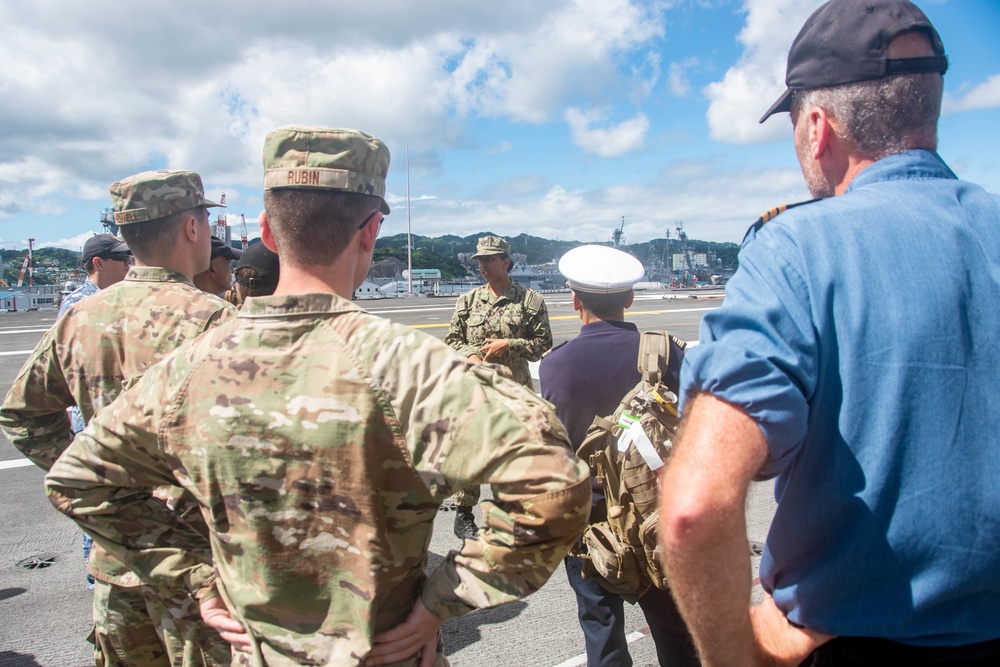 USS Ronald Reagan (CVN 76) hosts United Nations Security Council Resolutions Enforcement Coordination Cell