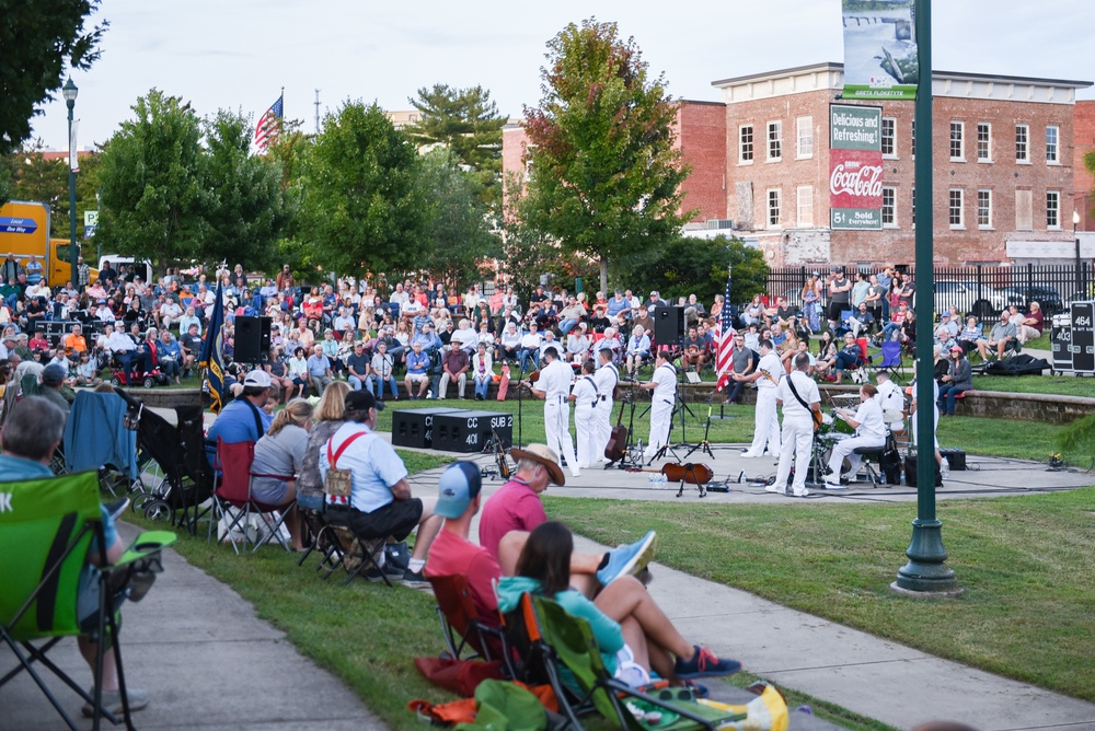 Johnson City welcomes Navy Band