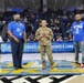 Soldier Performs the Oath of Enlistment at Chicago Sky Game