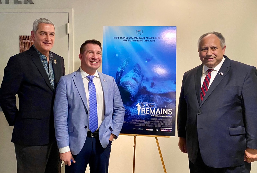 To What Remains premiere at the Pearl Harbor Aviation Museum