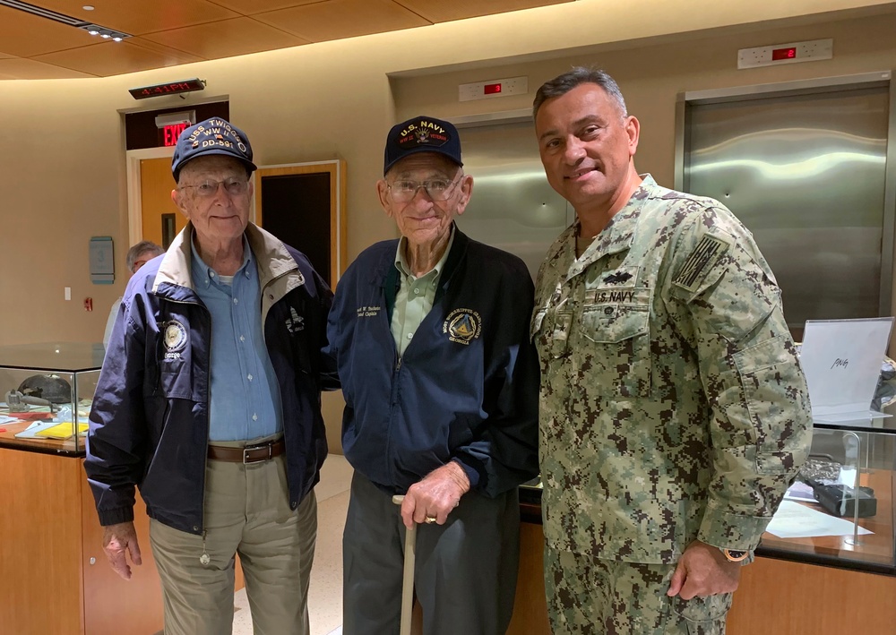 DPAA Welcomes Two WWII Veterans on Tour