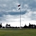 American Flag and Fort McCoy