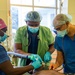 U.S. Navy doctors perform side-by-side surgery at Gizo Medical Hospital