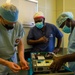 U.S. Navy doctors perform side-by-side surgery at Gizo Medical Hospital