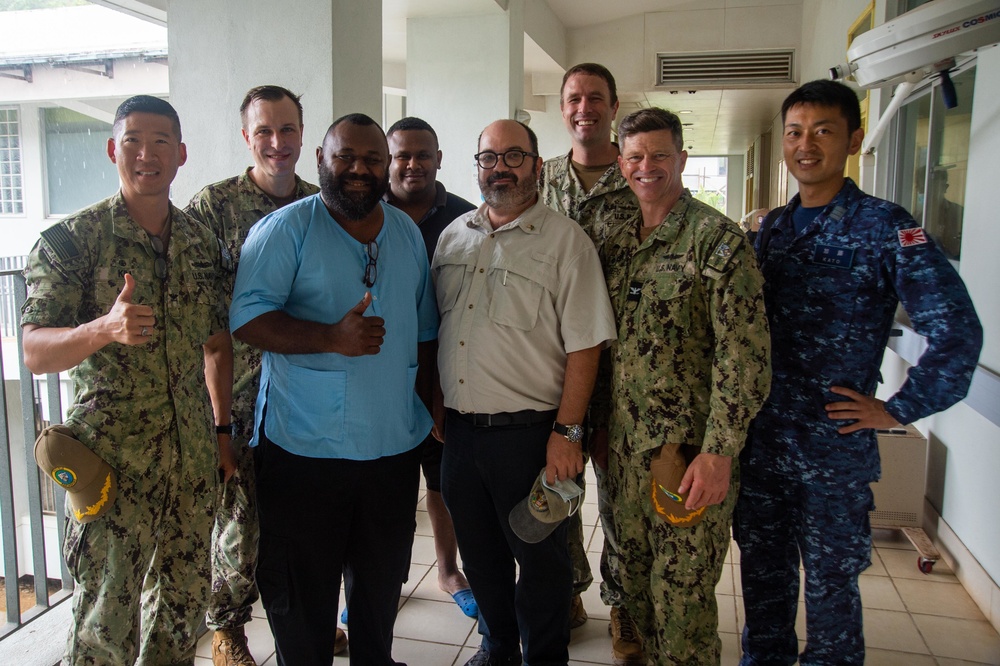 Pacific Partnership 2022 Leadership Visits Gizo