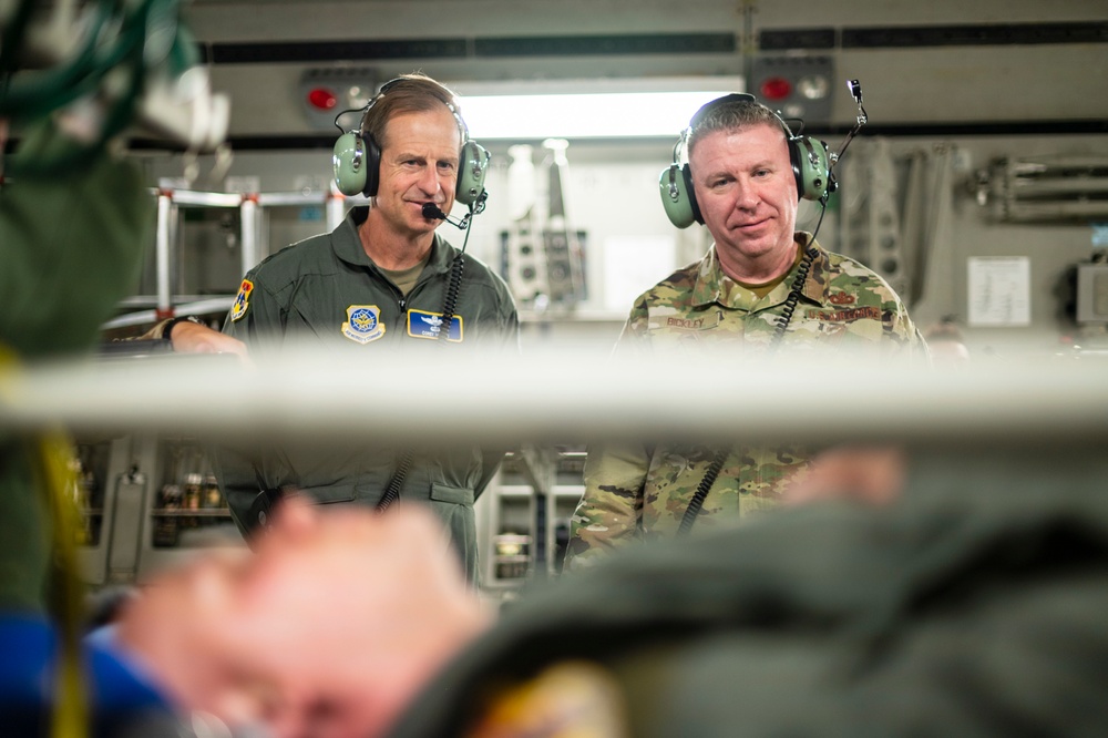 18th Air Force leadership visits Travis Air Force Base