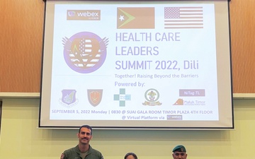 PACAF partners with Timor-Leste for 2022 Health Summit