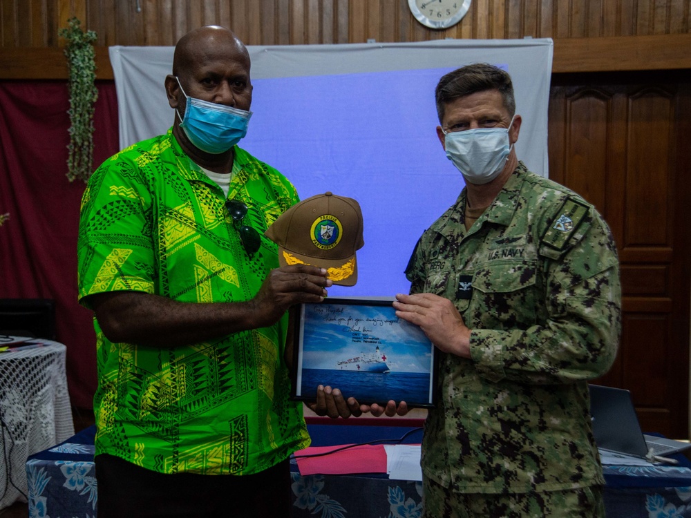 Pacific Partnership 2022 Leadership Visits Gizo