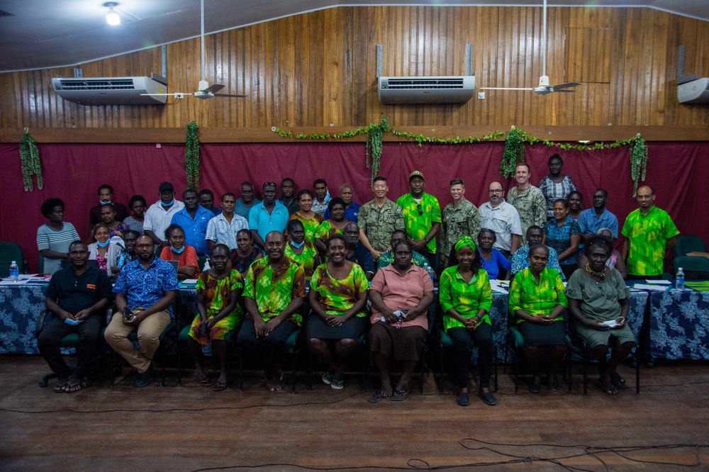 Pacific Partnership 2022 Leadership Visits Gizo