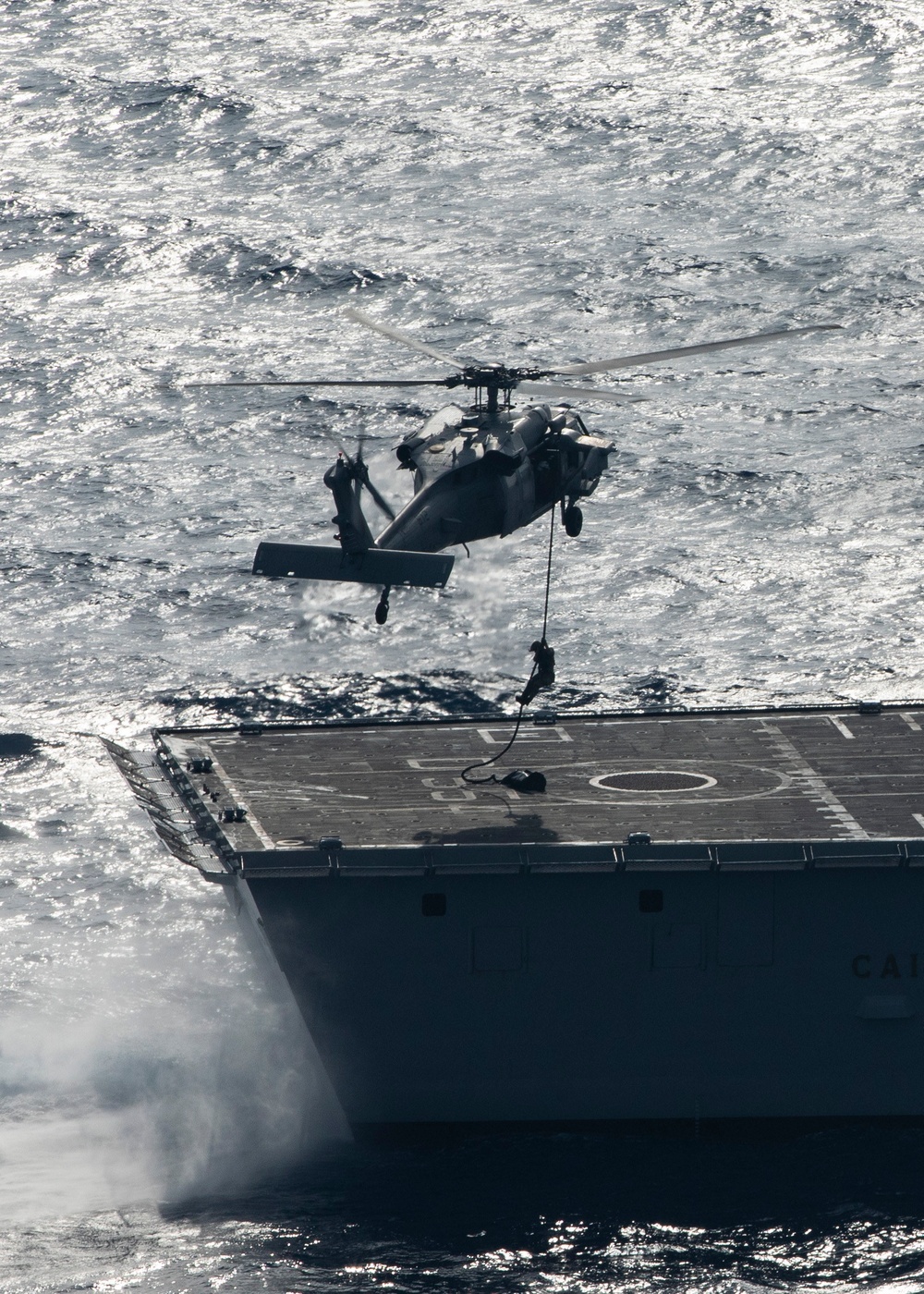 HSC-5, EODMU-12, and Italian navy combined operations