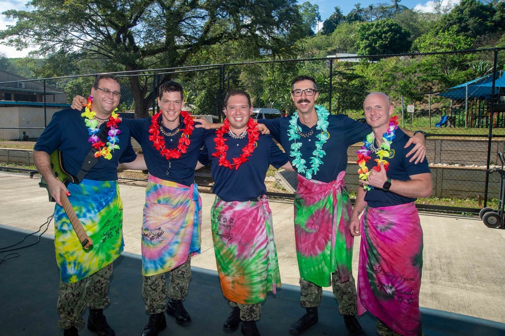 Pacific Partnership 2022 hosts storytelling and band concert at Honiara Integrated Primary School