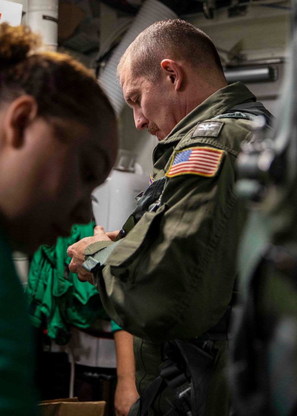 Daily Operations aboard USS George H.W. Bush (CVN 77)
