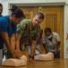 U.S. Navy Sailors teach at the Solomon Islands National Referral Hospital