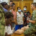 U.S. Navy Sailors teach at the Solomon Islands National Referral Hospital