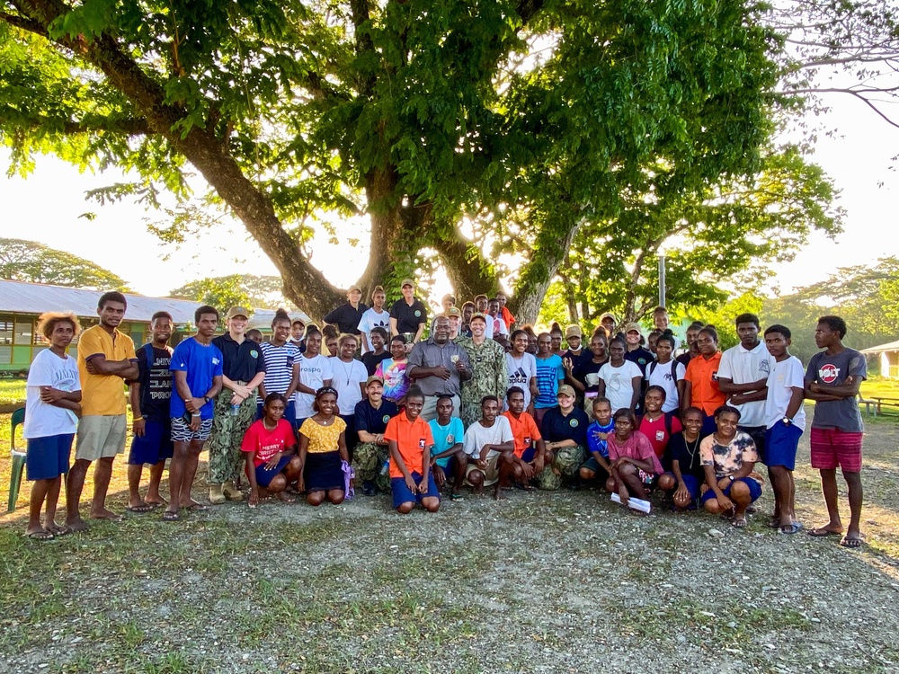 Pacific Partnership 2022 Community Outreach Event at St. Joseph's Secondary School