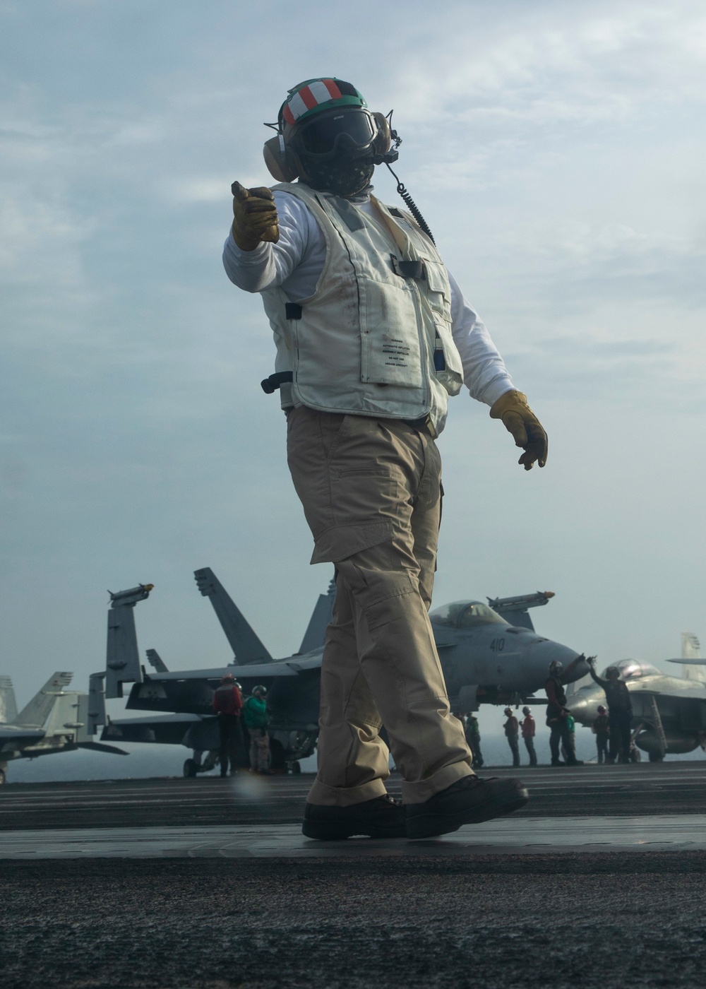 Daily Operations aboard USS George H.W. Bush (CVN 77)