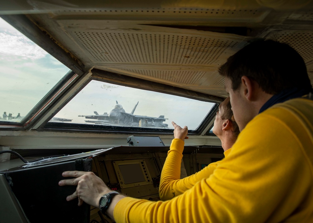 Daily Operations aboard USS George H.W. Bush (CVN 77)