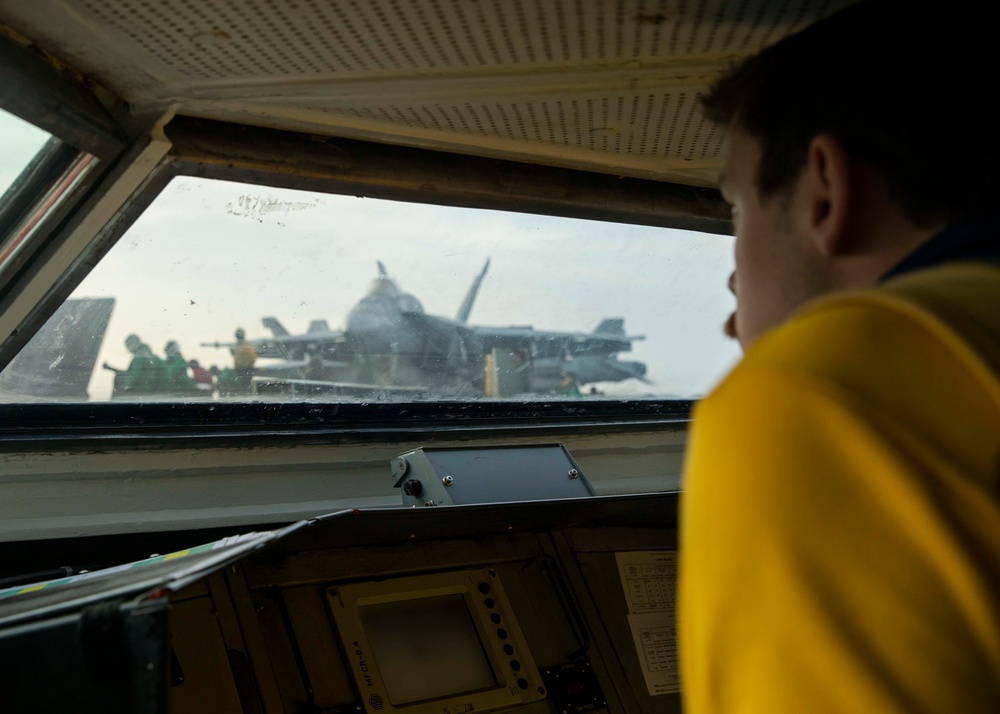 Daily Operations aboard USS George H.W. Bush (CVN 77)