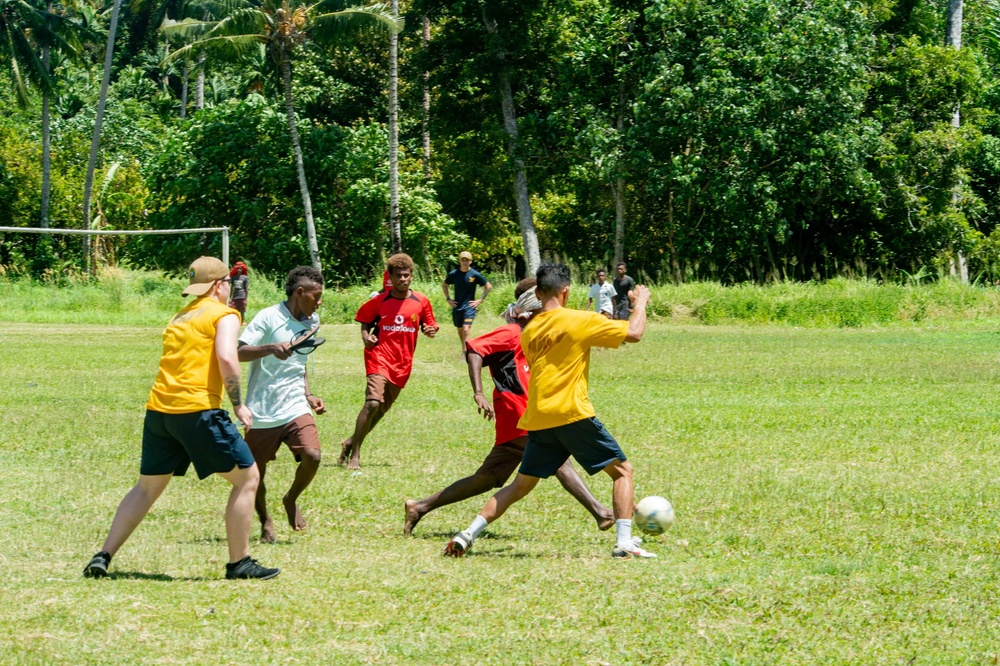 Pacific Partnership 2022 visits Francis Primary School