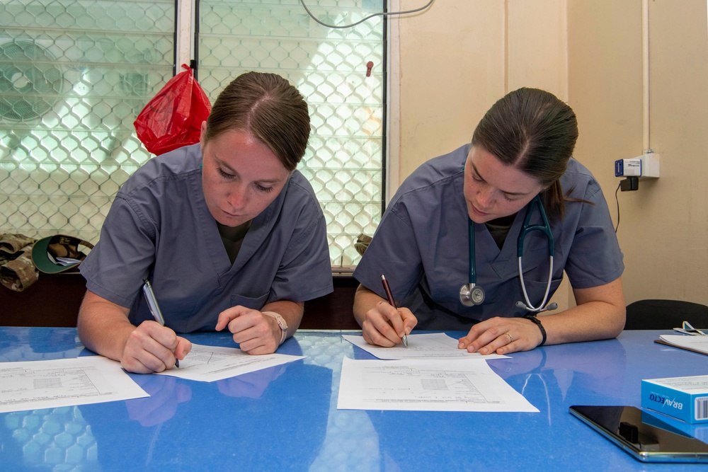 Pacific Partnership 2022 veterinarians operate at Solomon Islands Ministry of Agriculture and Livestock