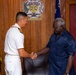 Pacific Partnership 2022 Mission Commander Visits Solomon Islands Prime Minister