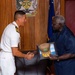 Pacific Partnership 2022 Mission Commander Visits Solomon Islands Prime Minister