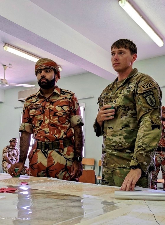 Troops from Oman, U.S. conduct partner training and forge lasting bonds