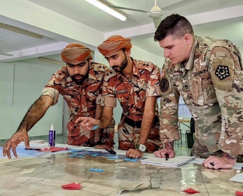 Troops from Oman, U.S. conduct partner training and forge lasting bonds