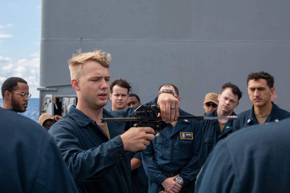 Daily Operations Aboard USS Leyte Gulf (CG 55)