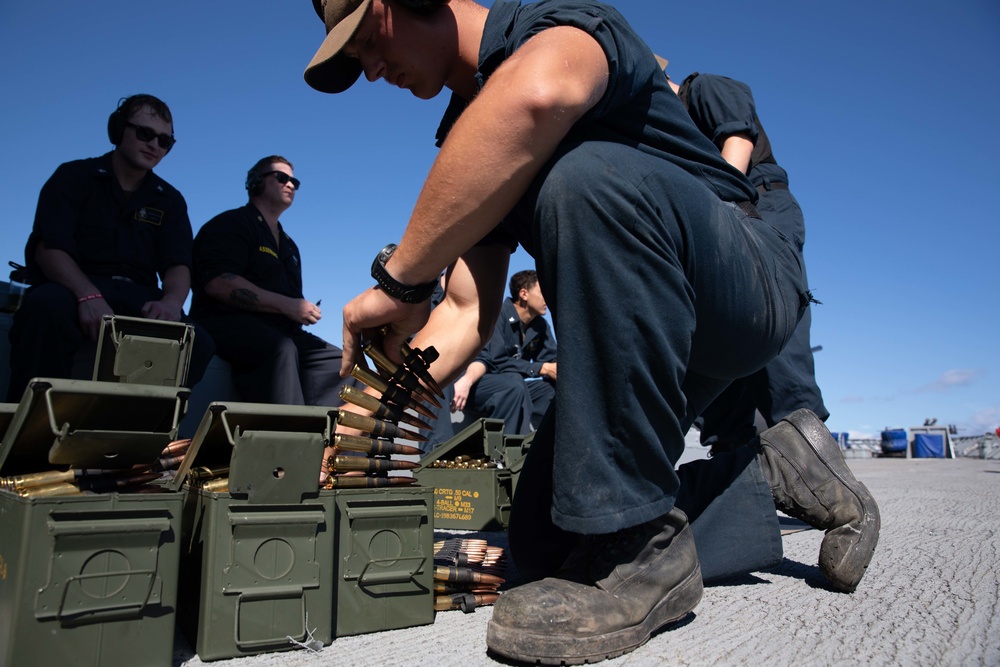 Daily Operations Aboard USS Leyte Gulf (CG 55)