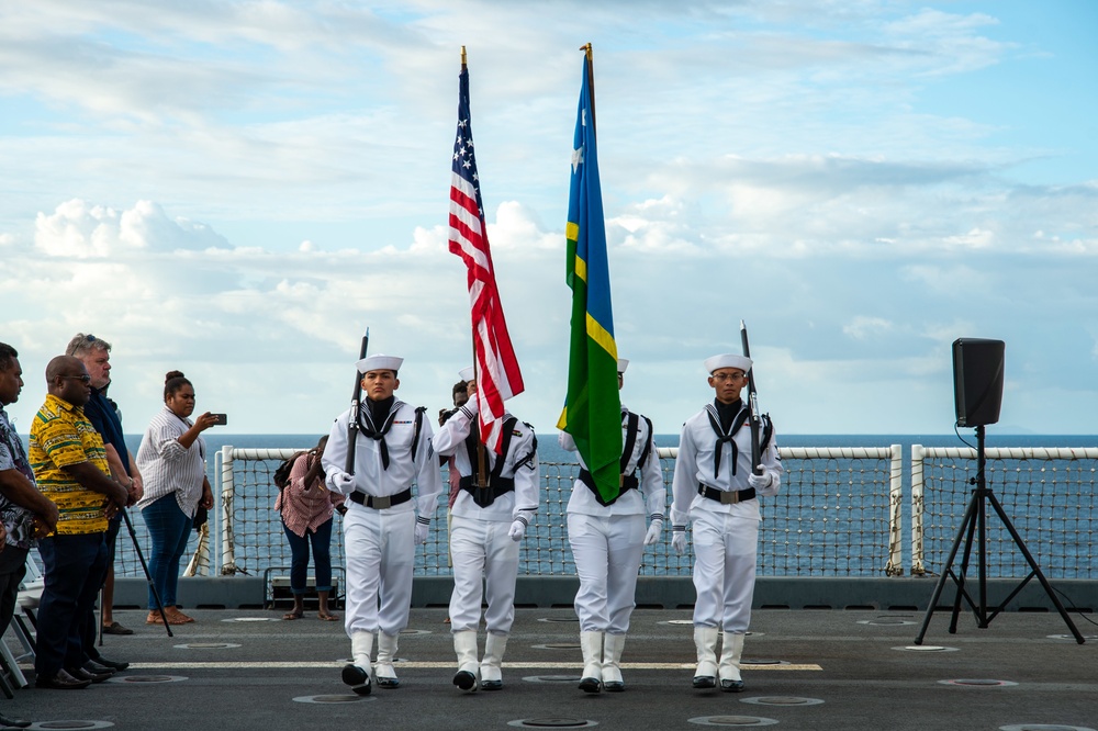 Pacific Partnership 2022 Solomon Islands Closing Ceremony