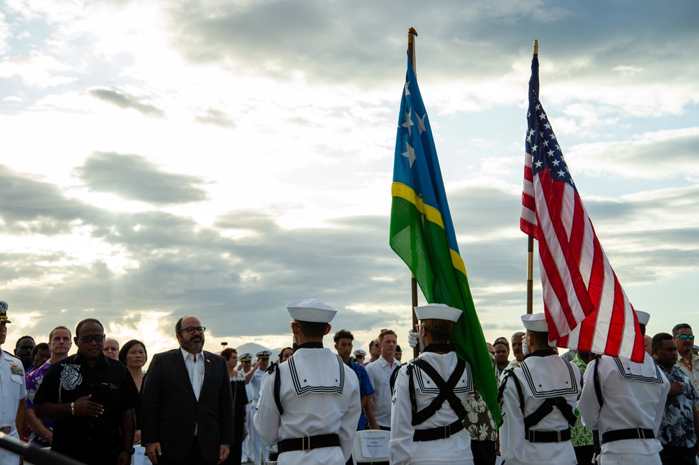 Pacific Partnership 2022 Solomon Islands Closing Ceremony