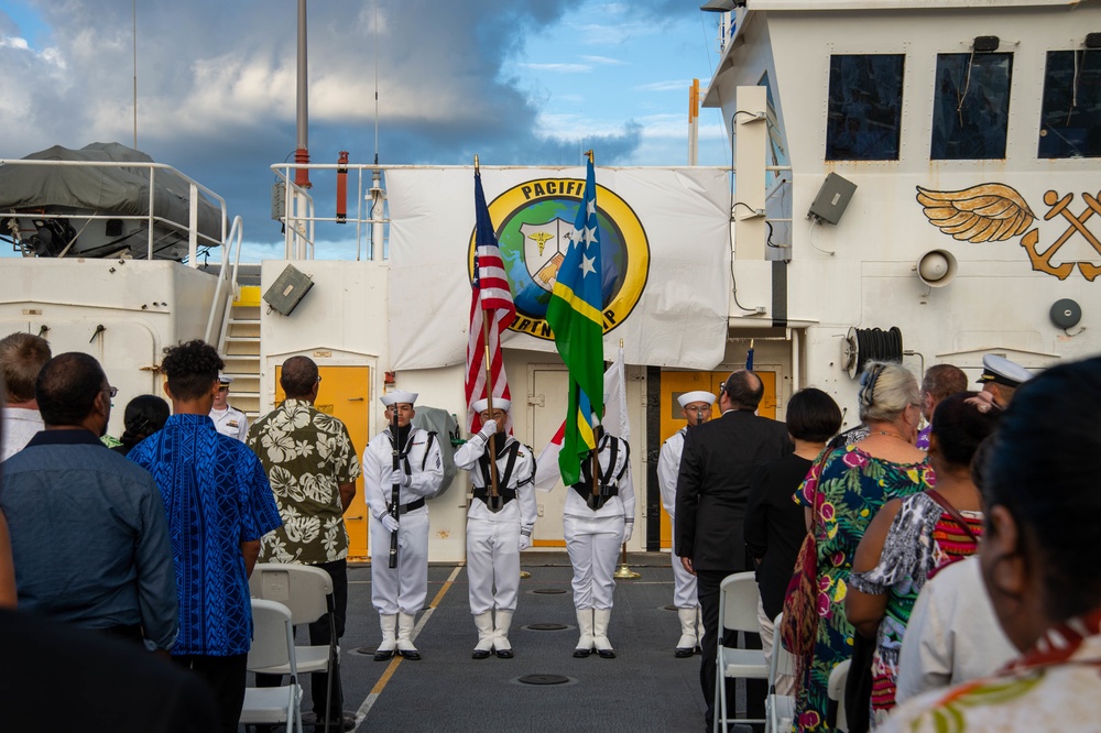 Pacific Partnership 2022 Solomon Islands Closing Ceremony