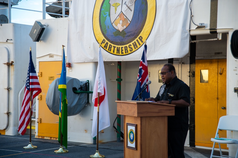 Pacific Partnership 2022 Solomon Islands Closing Ceremony