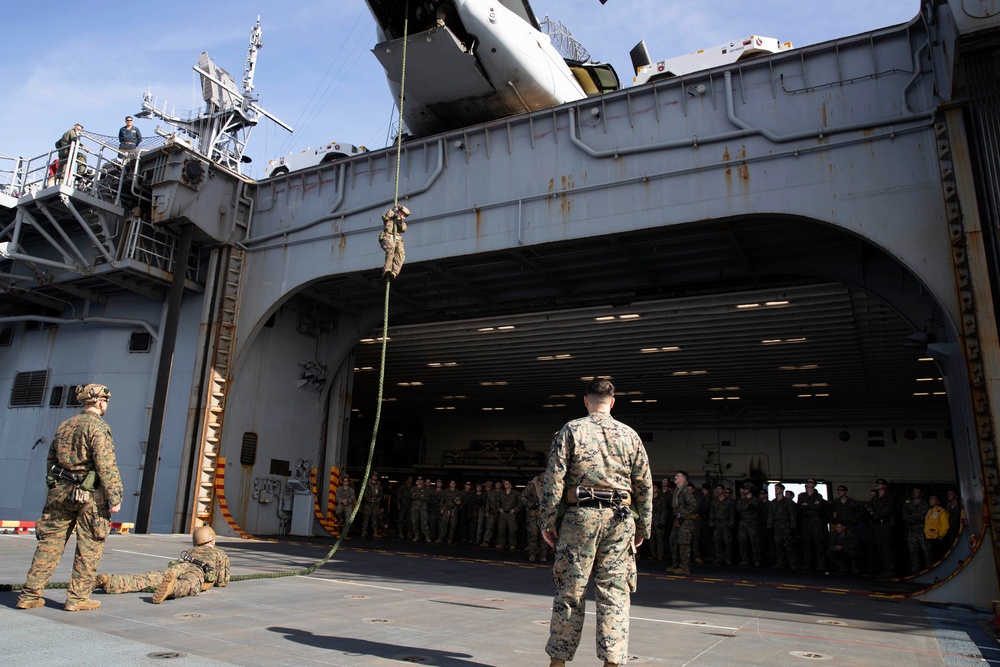 Marine Fast Roping