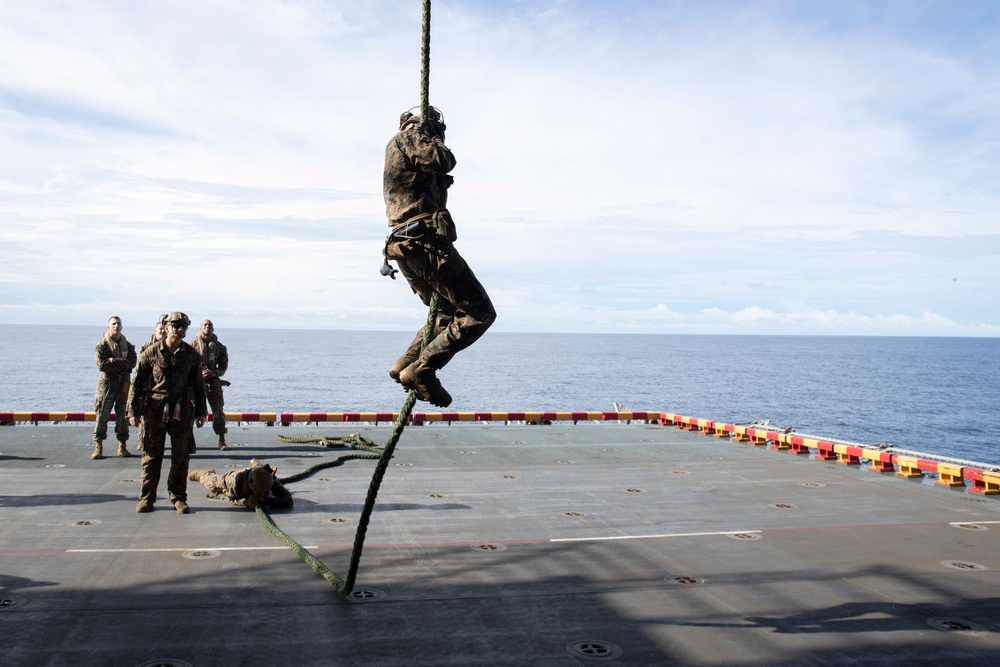 Marine Fast Roping